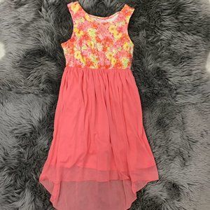 Ashley Ann | Girl's Summer Dress | Pink | Size 14